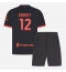 AC Milan Adrien Rabiot #12 Tredje trøje Børn 2026-27 Kort ærmer (+ bukser)
