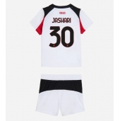 AC Milan Ardon Jashari #30 Udebanetrøje Børn 2025-26 Kort ærmer (+ bukser)