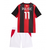 AC Milan Christian Pulisic #11 Hjemmebanetrøje Børn 2026-27 Kort ærmer (+ bukser)