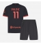 AC Milan Christian Pulisic #11 Tredje trøje Børn 2026-27 Kort ærmer (+ bukser)