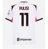 AC Milan Christian Pulisic #11 Udebanetrøje 2025-26 Kort ærmer