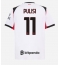 AC Milan Christian Pulisic #11 Udebanetrøje 2025-26 Kort ærmer