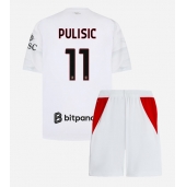 AC Milan Christian Pulisic #11 Udebanetrøje Børn 2026-27 Kort ærmer (+ bukser)