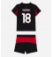 AC Milan Christopher Nkunku #18 Hjemmebanetrøje Børn 2025-26 Kort ærmer (+ bukser)