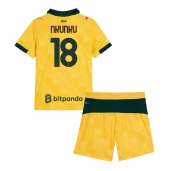 AC Milan Christopher Nkunku #18 Tredje trøje Børn 2025-26 Kort ærmer (+ bukser)