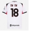 AC Milan Christopher Nkunku #18 Udebanetrøje 2025-26 Kort ærmer
