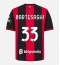 AC Milan Davide Bartesaghi #33 Hjemmebanetrøje 2026-27 Kort ærmer