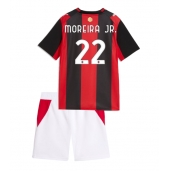 AC Milan Diego Moreira #22 Hjemmebanetrøje Børn 2026-27 Kort ærmer (+ bukser)
