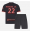 AC Milan Diego Moreira #22 Tredje trøje Børn 2026-27 Kort ærmer (+ bukser)