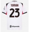 AC Milan Fikayo Tomori #23 Udebanetrøje 2025-26 Kort ærmer