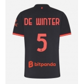 AC Milan Koni De Winter #5 Tredje trøje Dame 2026-27 Kort ærmer