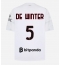 AC Milan Koni De Winter #5 Udebanetrøje 2026-27 Kort ærmer