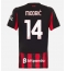 AC Milan Luka Modric #14 Hjemmebanetrøje Dame 2025-26 Kort ærmer