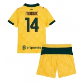 AC Milan Luka Modric #14 Tredje trøje Børn 2025-26 Kort ærmer (+ bukser)