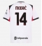 AC Milan Luka Modric #14 Udebanetrøje 2025-26 Kort ærmer