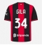AC Milan Mario Gila #34 Hjemmebanetrøje 2026-27 Kort ærmer