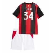 AC Milan Mario Gila #34 Hjemmebanetrøje Børn 2026-27 Kort ærmer (+ bukser)