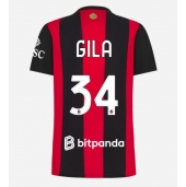 AC Milan Mario Gila #34 Hjemmebanetrøje Dame 2026-27 Kort ærmer