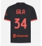 AC Milan Mario Gila #34 Tredje trøje 2026-27 Kort ærmer