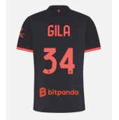AC Milan Mario Gila #34 Tredje trøje Dame 2026-27 Kort ærmer