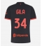 AC Milan Mario Gila #34 Tredje trøje Dame 2026-27 Kort ærmer