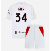 AC Milan Mario Gila #34 Udebanetrøje Børn 2026-27 Kort ærmer (+ bukser)
