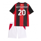 AC Milan Omari Hutchinson #20 Hjemmebanetrøje Børn 2026-27 Kort ærmer (+ bukser)