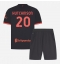 AC Milan Omari Hutchinson #20 Tredje trøje Børn 2026-27 Kort ærmer (+ bukser)