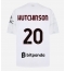 AC Milan Omari Hutchinson #20 Udebanetrøje 2026-27 Kort ærmer