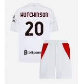 AC Milan Omari Hutchinson #20 Udebanetrøje Børn 2026-27 Kort ærmer (+ bukser)