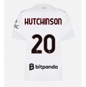 AC Milan Omari Hutchinson #20 Udebanetrøje Dame 2026-27 Kort ærmer
