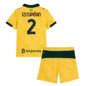 AC Milan Pervis Estupinan #2 Tredje trøje Børn 2025-26 Kort ærmer (+ bukser)
