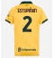 AC Milan Pervis Estupinan #2 Tredje trøje Dame 2025-26 Kort ærmer