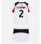AC Milan Pervis Estupinan #2 Udebanetrøje Børn 2025-26 Kort ærmer (+ bukser)
