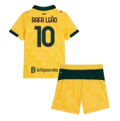 AC Milan Rafael Leao #10 Tredje trøje Børn 2025-26 Kort ærmer (+ bukser)