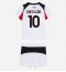AC Milan Rafael Leao #10 Udebanetrøje Børn 2025-26 Kort ærmer (+ bukser)