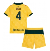 AC Milan Samuele Ricci #4 Tredje trøje Børn 2025-26 Kort ærmer (+ bukser)