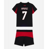 AC Milan Santiago Gimenez #7 Hjemmebanetrøje Børn 2025-26 Kort ærmer (+ bukser)