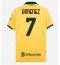 AC Milan Santiago Gimenez #7 Tredje trøje 2025-26 Kort ærmer