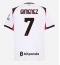 AC Milan Santiago Gimenez #7 Udebanetrøje 2025-26 Kort ærmer