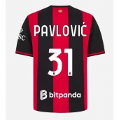 AC Milan Strahinja Pavlovic #31 Hjemmebanetrøje 2026-27 Kort ærmer