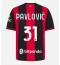 AC Milan Strahinja Pavlovic #31 Hjemmebanetrøje 2026-27 Kort ærmer