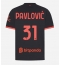 AC Milan Strahinja Pavlovic #31 Tredje trøje 2026-27 Kort ærmer
