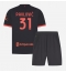 AC Milan Strahinja Pavlovic #31 Tredje trøje Børn 2026-27 Kort ærmer (+ bukser)