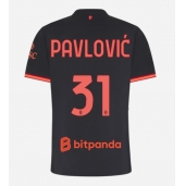AC Milan Strahinja Pavlovic #31 Tredje trøje Dame 2026-27 Kort ærmer