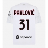 AC Milan Strahinja Pavlovic #31 Udebanetrøje 2026-27 Kort ærmer