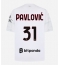 AC Milan Strahinja Pavlovic #31 Udebanetrøje 2026-27 Kort ærmer