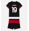 AC Milan Youssouf Fofana #19 Hjemmebanetrøje Børn 2025-26 Kort ærmer (+ bukser)