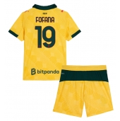 AC Milan Youssouf Fofana #19 Tredje trøje Børn 2025-26 Kort ærmer (+ bukser)