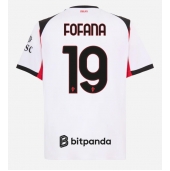 AC Milan Youssouf Fofana #19 Udebanetrøje 2025-26 Kort ærmer